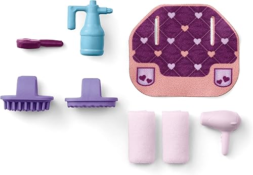 Miniatura 7 de Schleich Horse Club Sofia's Beauties, juegos de caballos para niñas y niños, estación de aseo con muñeca Sofía, caballo y accesorios, a partir de 4