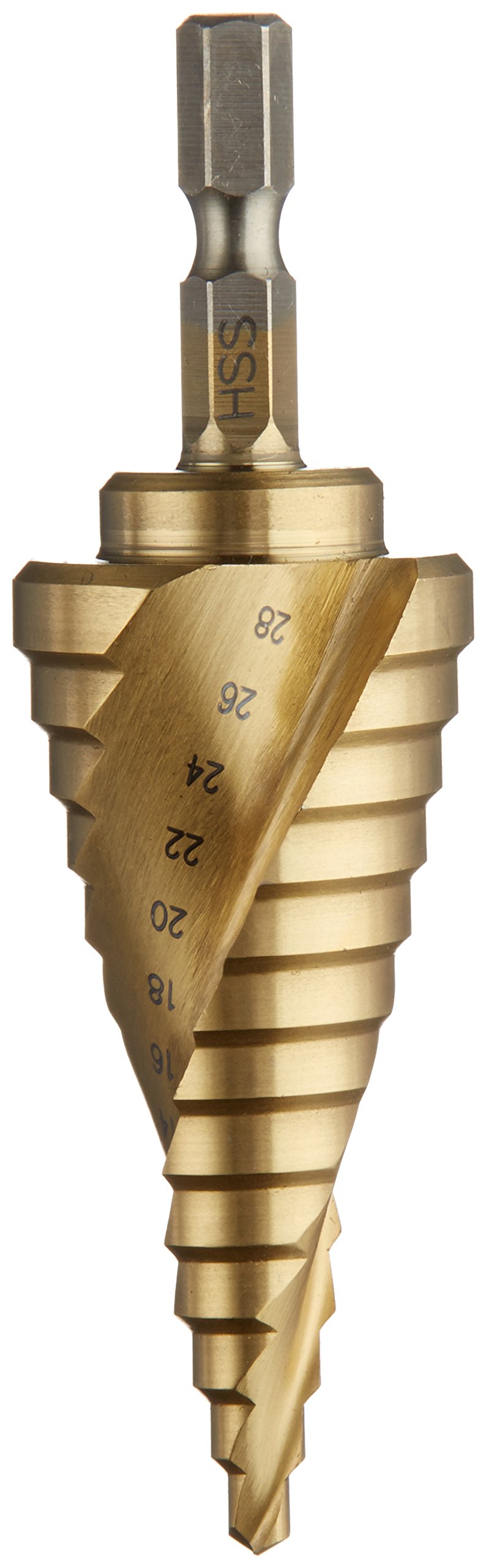 Amazon.co.jp: ライト 6角軸スパイラル チタン LST-428: 産業・研究