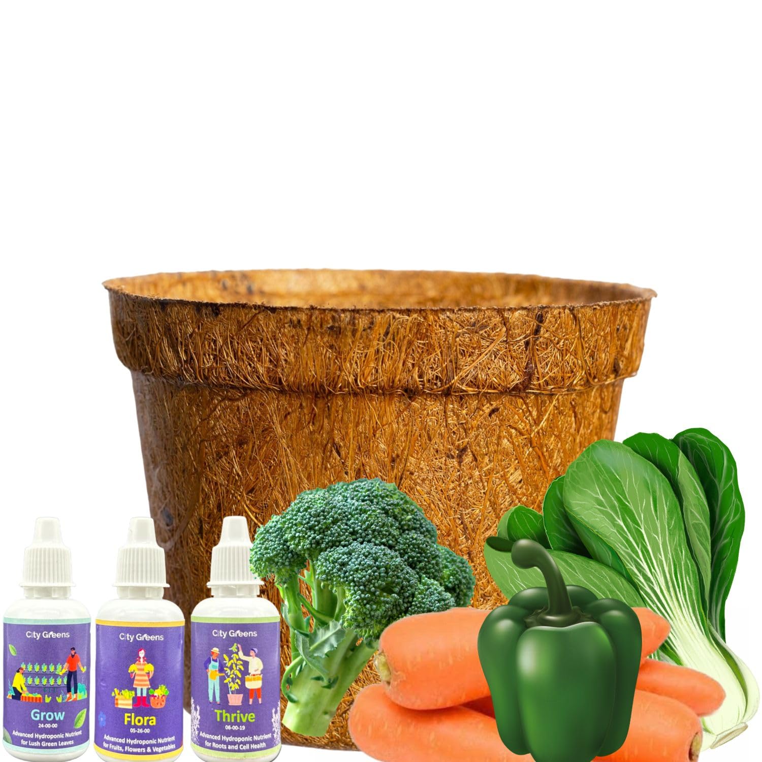 City Greens Garden Starter Kit | Seed Starter Kit | 4 in 1 Stir Fry Gardening Kit - Broccoli, Bokchoi, Carrot, Capsicum | Total Seeds - 40 | Perfect Gardening Kits For Kids. (B0BNKPXZ9Q) Amazon Price History, Amazon Price Tracker
