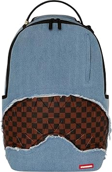 SPRAYGROUND DENIM SHARK BITE BACKPACK