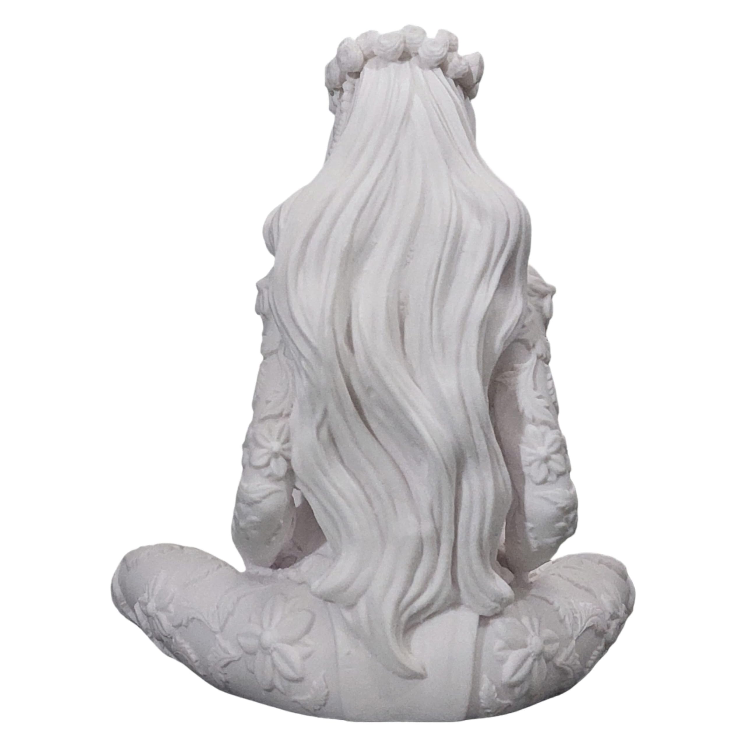 Gaia Matka Ziemia Statua Alabaster Figurka Natura Symbol Rzeźba