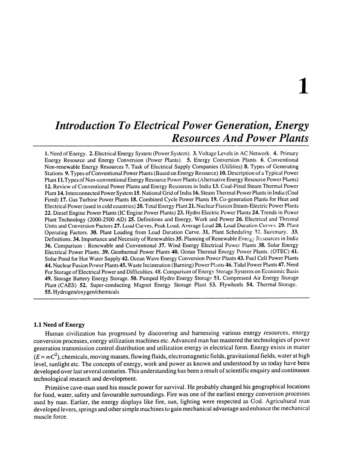 Electrical Power Systems (Generation, Transmission, Distribution, Protection and Utilization of Electrical Energy)
