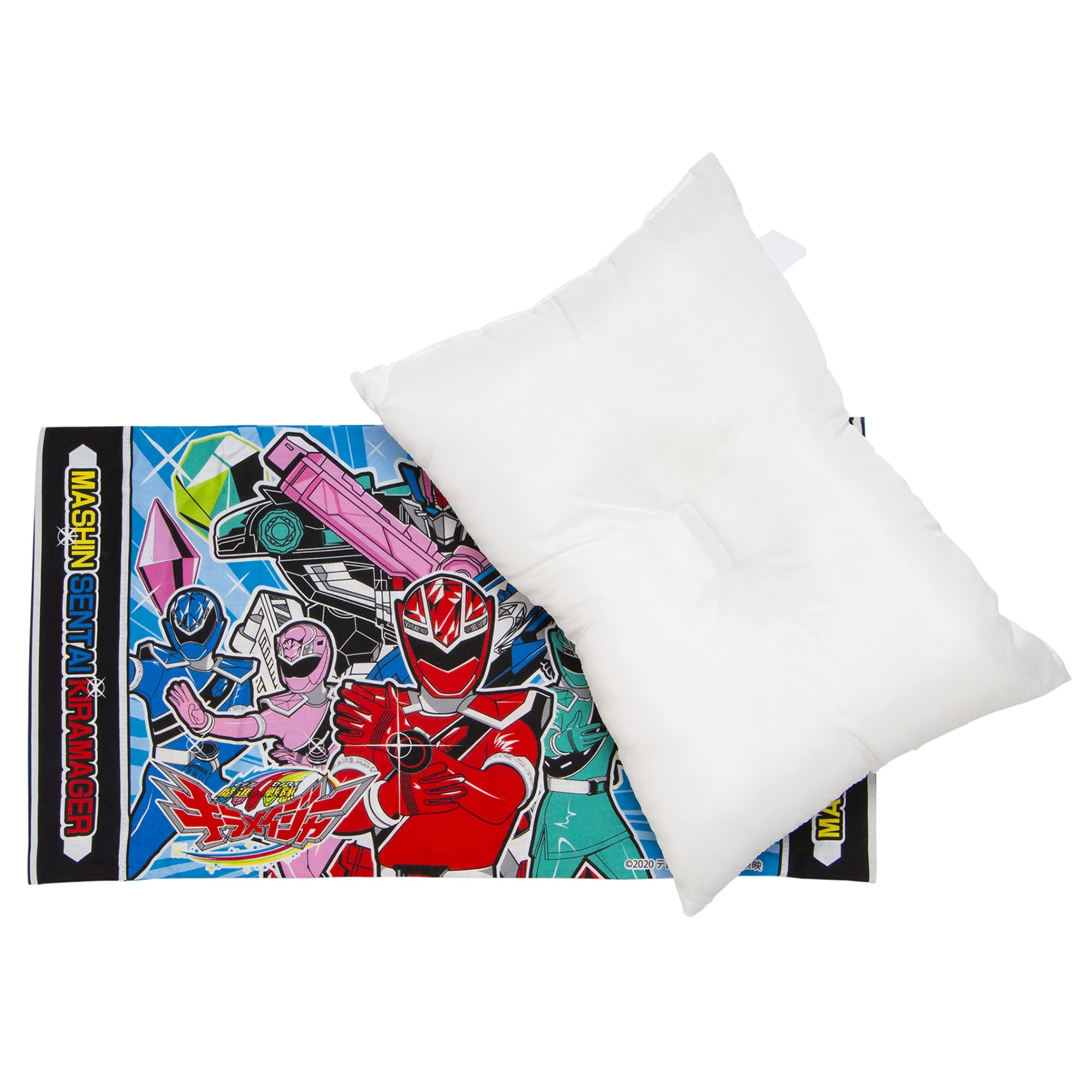 Amazon.co.jp: モリピロ(MORIPiLO) 子供用枕 キラメイジャー ブルー 約