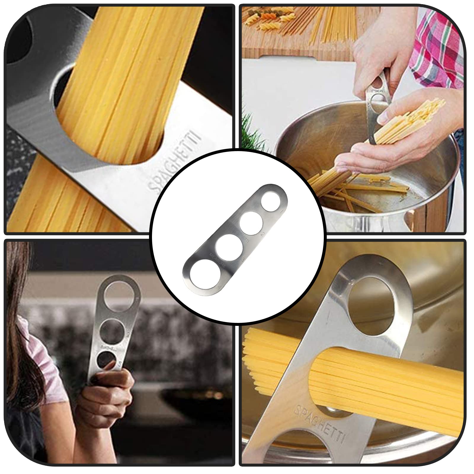 WeHome Misuratore Di Spaghetti Dosaspaghetti Da 1-4 Porzioni In Acc Cucina Pasta Utensili E Accessori Cucina Wehome 8828025012066