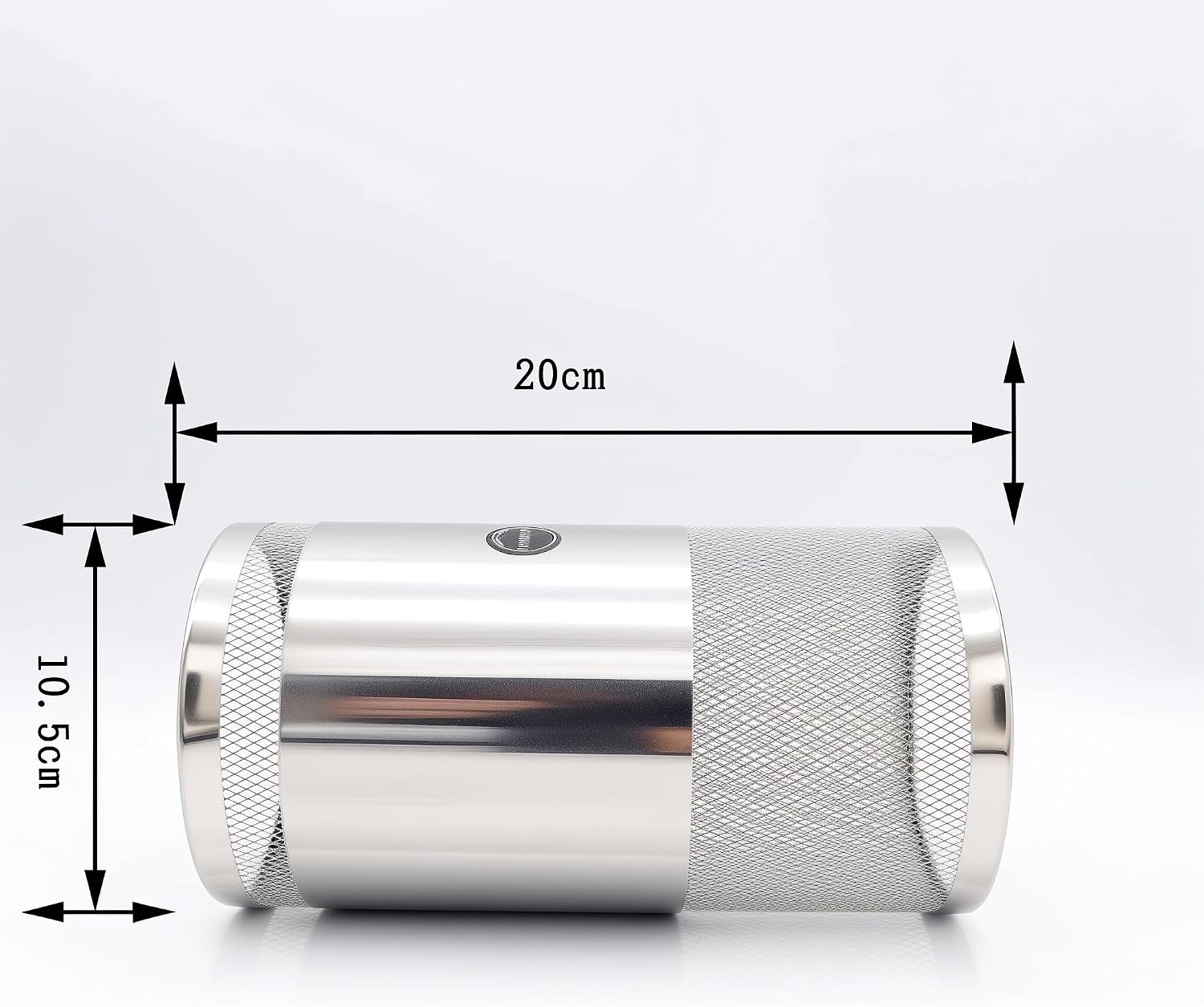 Hookah Charcoal Metal Wind Cover – 2 Sizes, Durable Mesh Design, Elegant Silver Finish, Shisha Heat Management For Indoor And Outdoor Use(Silver)
