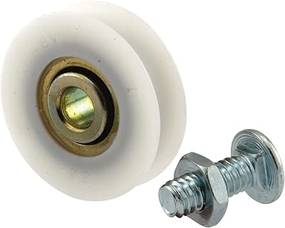 Prime-Line C 1131 Sliding Glass Door Handle Set â€“ Replace Old or Damaged Door Handles Quickly and Easily â€“ Black Diecast, Mortise/Hook Style (Fits 3-15/16â€ Hole Spacing)