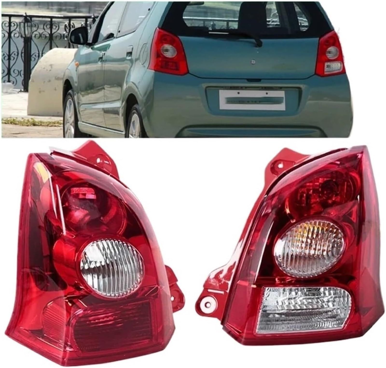 Phares de véhicules Feu arrière pour Suzuki Alto 2009 2010 2011 2012 Pièces automobiles Ensemble de feux(Pair)