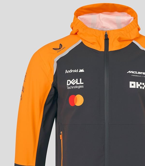 Castore McLaren F1 2025 Team Lightweight Rain Jacket (L) by Castore - Image 6