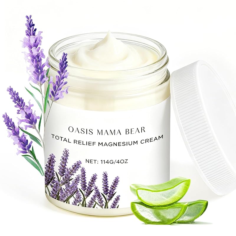 Loção corporal OASIS MAMA BEAR com textura leve e ingredientes botânicos, 113 g