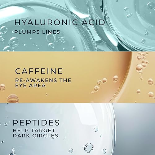 Miniatura 6 de RoC - Crema anti envejecimiento para debajo de los ojos con ácido hialurónico Multi Correxion para hinchazón y ojeras (0.5 onzas) + cápsulas de