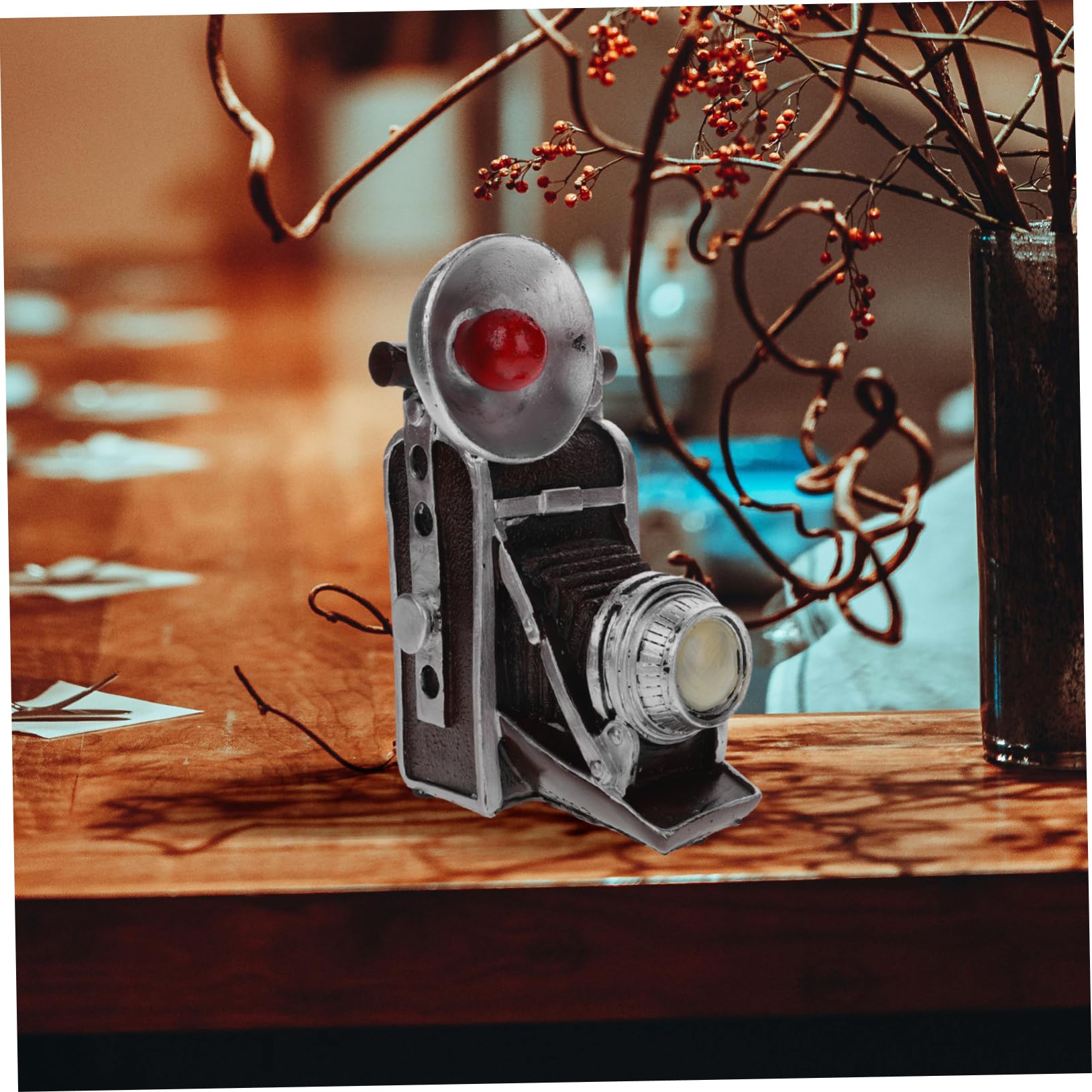 Amazon.co.jp: BIUDECO 1個 カメラモデル振り子 レトロカメラモデル