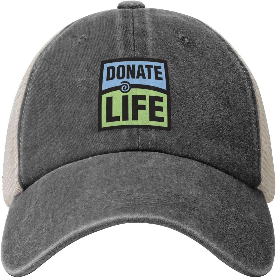 Sandwich Cap Baseball Hat Adjustable Fashion Outdoors Donate_Life Logo Sunhat Unisex image 2
