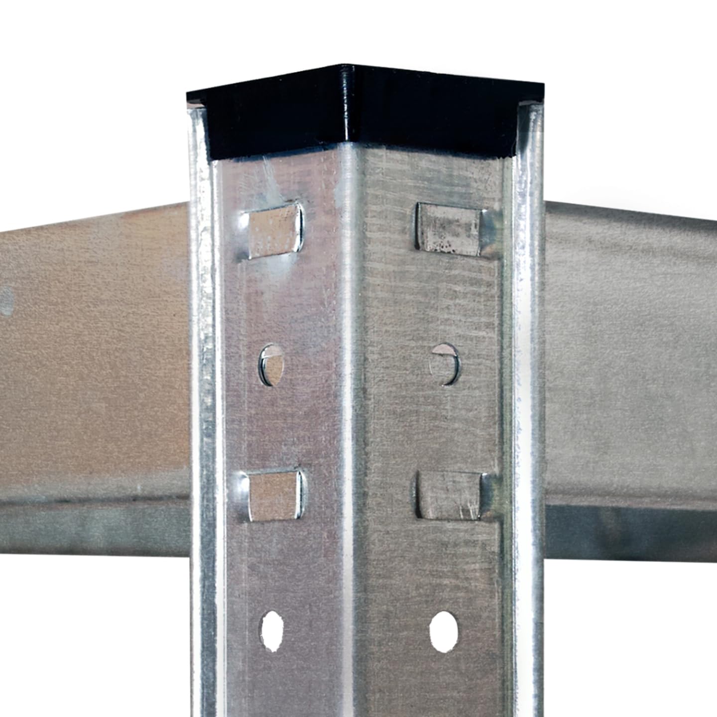 IDMarket - Lot de 3 étagères modulables Charges Lourdes en métal 12 Plateaux