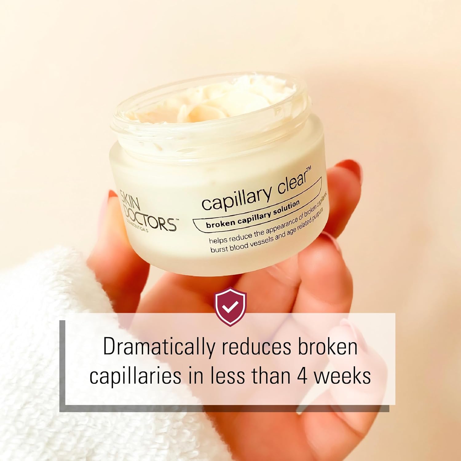 Skin Doctors Capillary Clear, Broken Capillary Formula, 1.7 fl oz (50 ml)