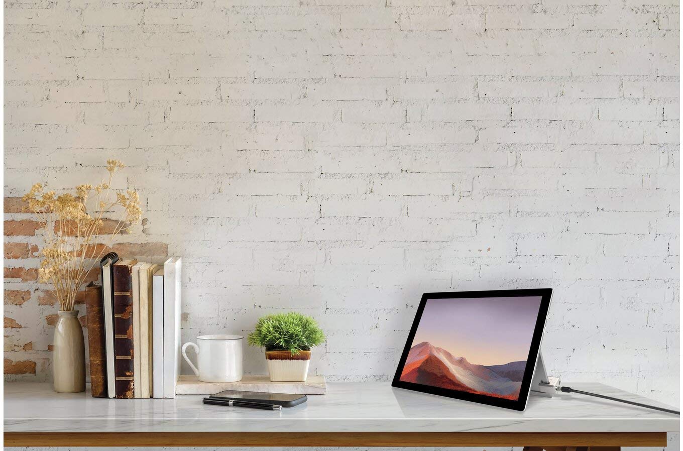 Kensington K62055WW SurfacePro RP - Candado de cable con llave, color plateado