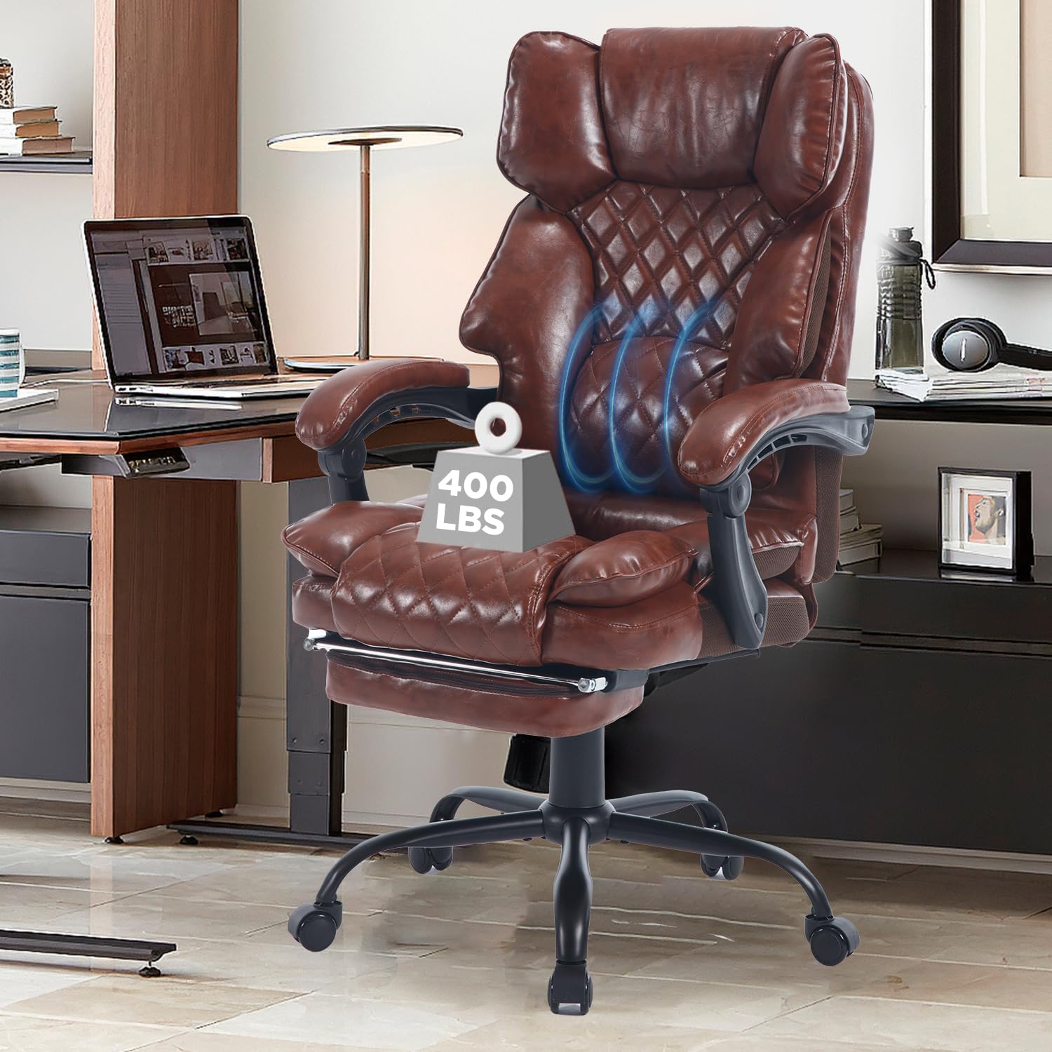 Amazon.com: REFICCER Reclining Ergonomic Executive Office Chair
