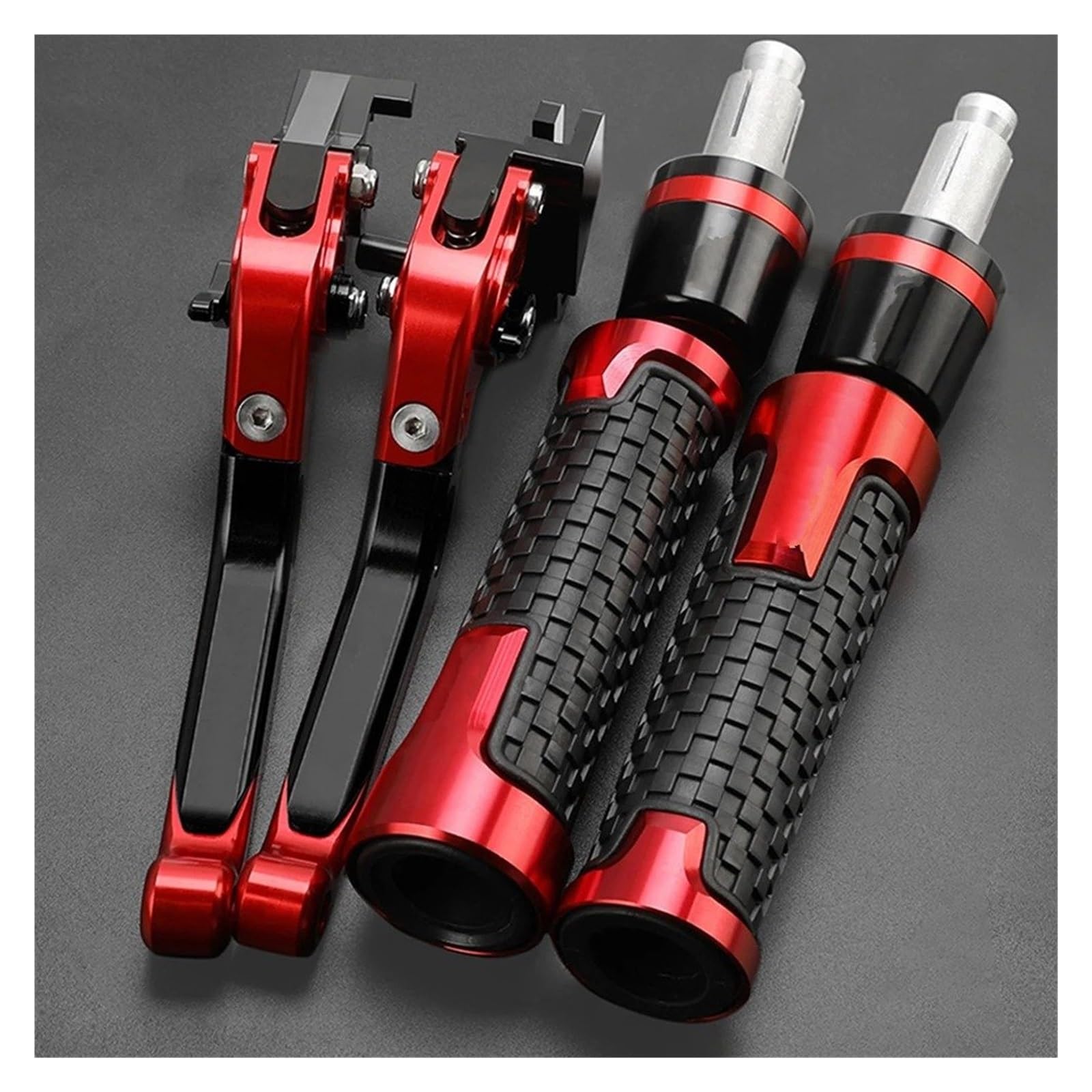 Bskwaq 2Cb599 Hornet 98-06 Motorcycle Brake Clutch Levers For Cb599 Cb600f Hornet 1998-2006 Motorcycle Brake Clutch Levers Handlebar Grips
