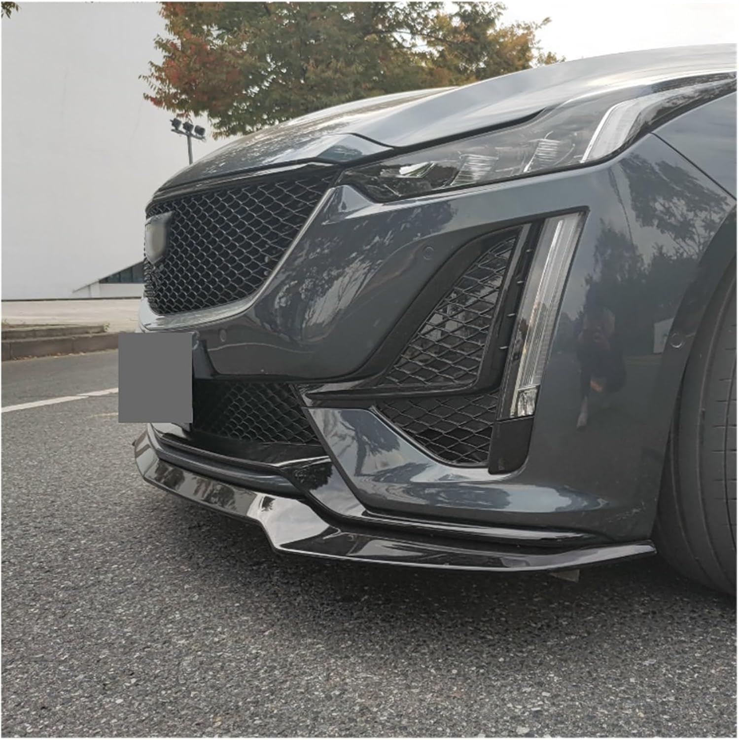 Accessories Bumper Integrated Front Lip, Compatible For Cadillac CT5