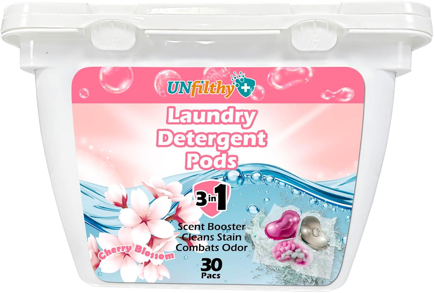 UNfilthy Concentrated Cherry Blossom Laundry Pacs (30)
