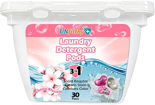 UNfilthy Concentrated Cherry Blossom Laundry Pacs 30