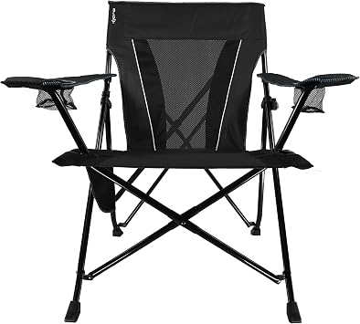 Kijaro Dual Lock XXL Chair - Standing Frame - Vik Black