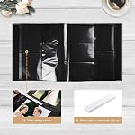 Finksy Linen Hardcover Album de photos 4x6 600 Photos Grande capacité pour mariage en famille anniversaire vacances pour bébé