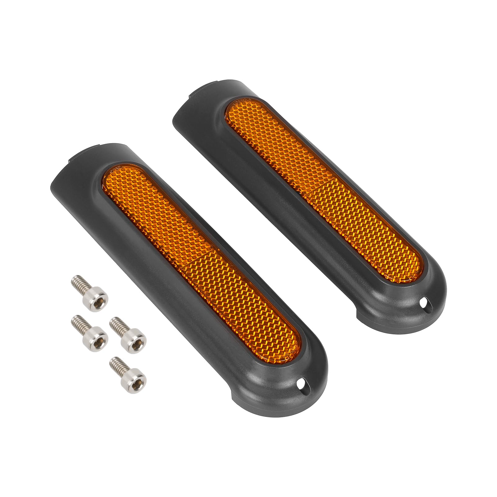 Couvercle de Protection Bande Réfléchissante Xiaomi 4/4 Pro Scooter Roue Couverture de Roue Arrière Avant Latérale Bande Réflecteur avec Vis Outil