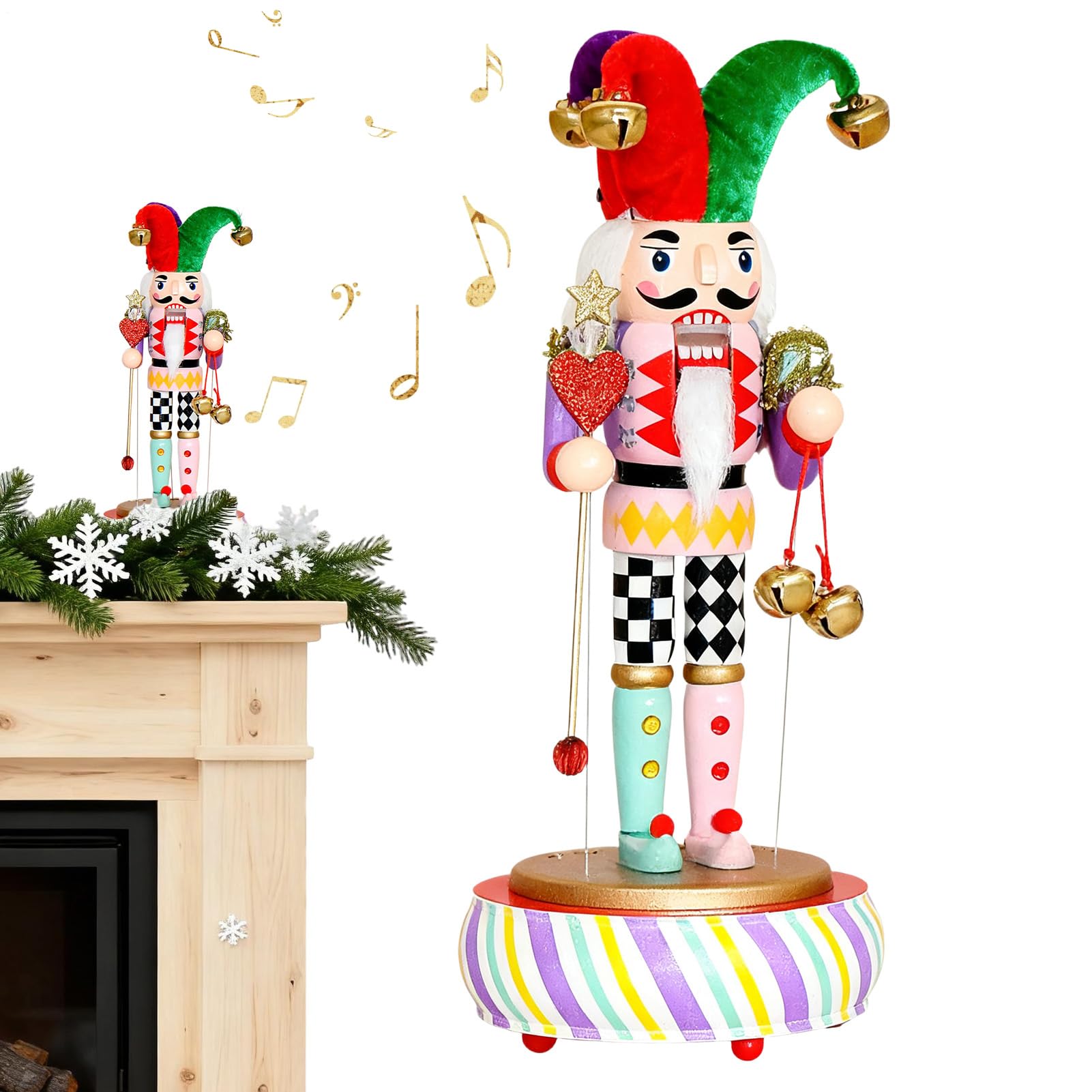 Scatola Musicale Natale Decorazione Natalizia