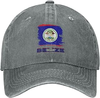 Vintage Belize Belizean Baseball Cap for Men Women