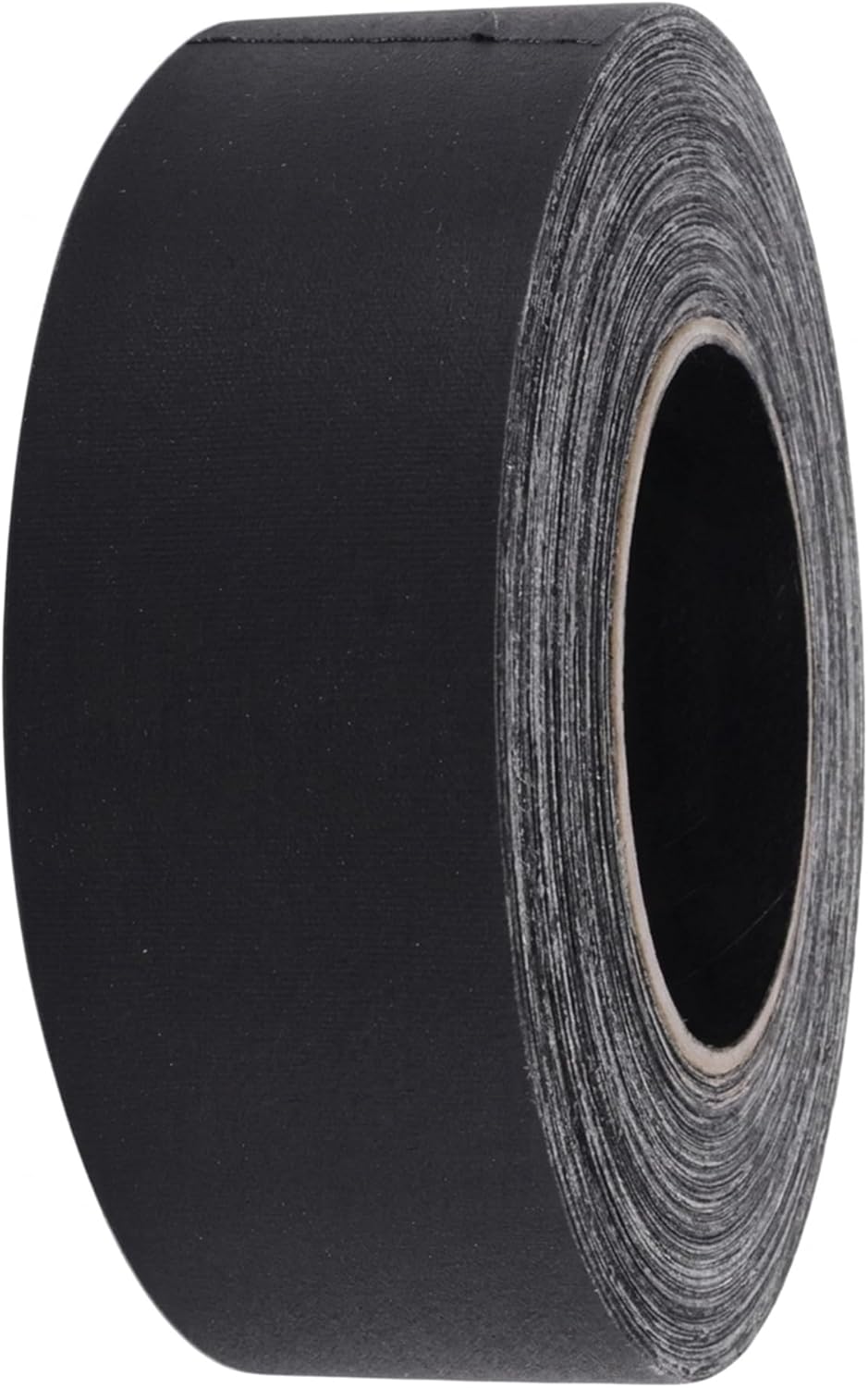 Brixwell Matte Black Gaffer Tape 2 Inch x 55 Yards Heavy Duty Fabric Tape No Residue Non Reflective Gaff Tape Professional Grade for Cable Management Stage and Photography Use Made in USA - 48 Rolls