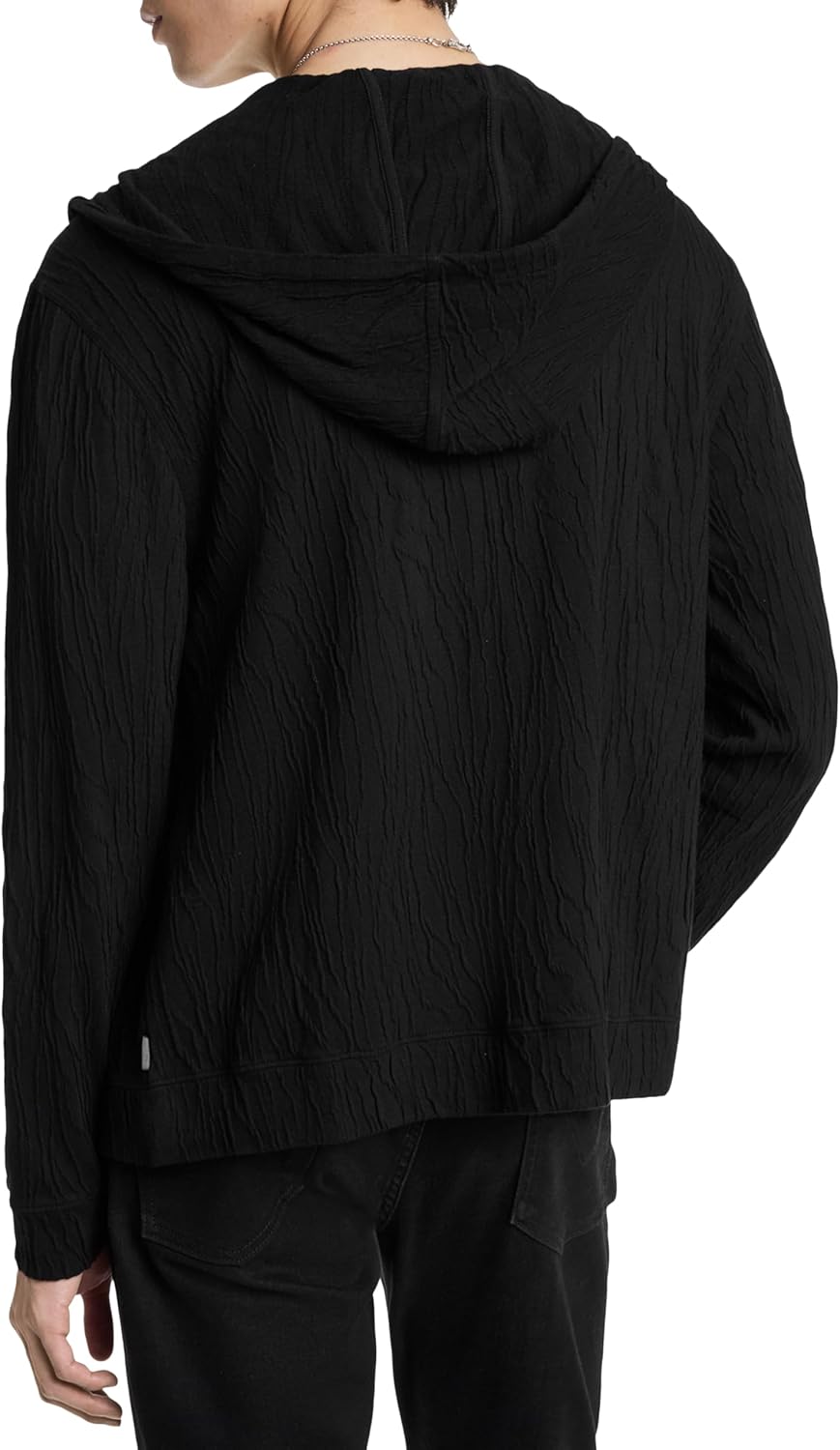 John Varvatos mens Ihsan Zip Hoodie - Image 4