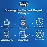 Tetley Thé noir orange Pekoe - 36 Sacs à thé, 113 Grams, Kosher, Contient de la caféine