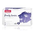 Sirona Dry Comfort Panty Liners, Soft Cottony Panty Liner Pads For Women - Small, 60 Liners