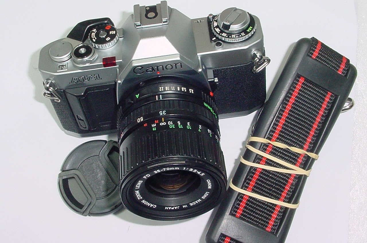 35mm Film SLR Manual Camera for Canon AV-1 with 35-70mm Zoom F/3.5
