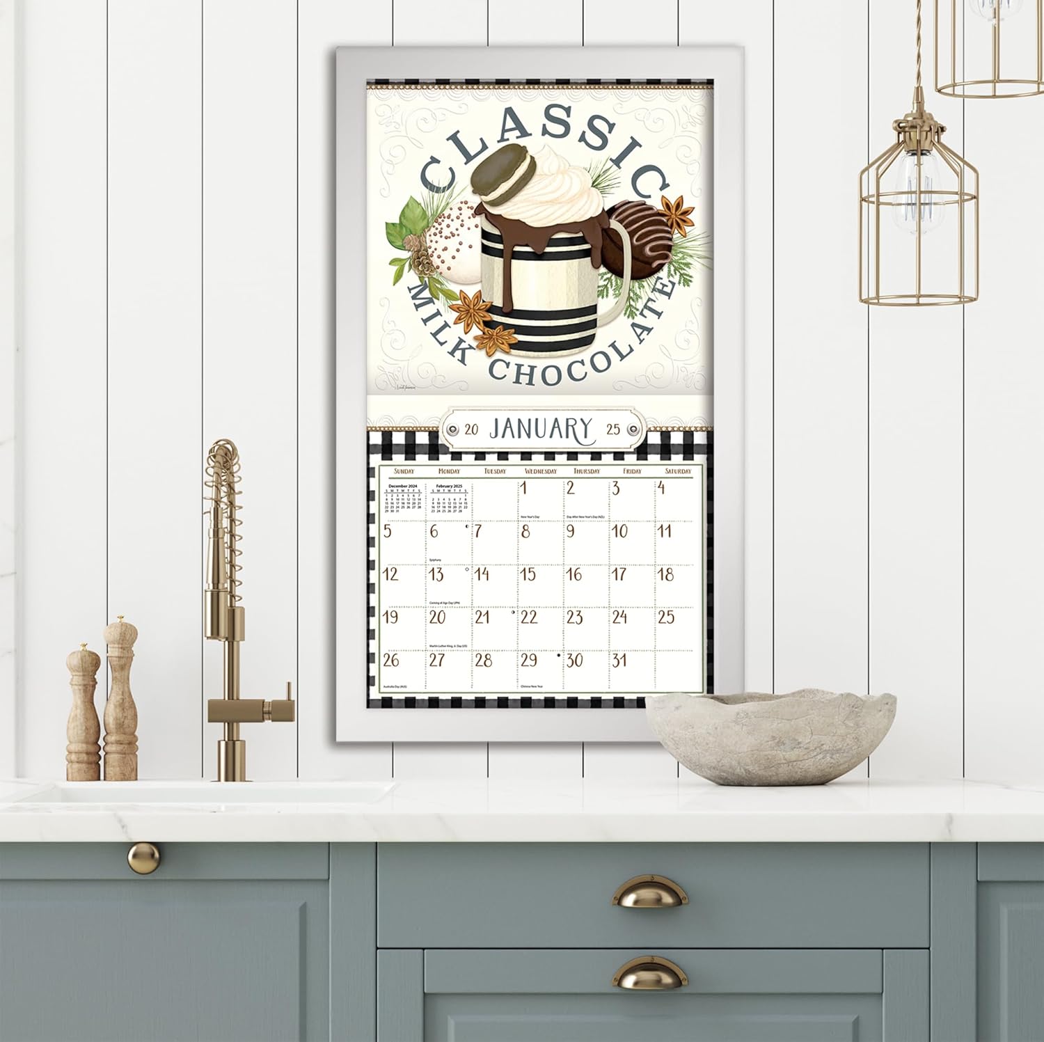 LANG Love To Cook 2025 Wall Calendar (25991001928)