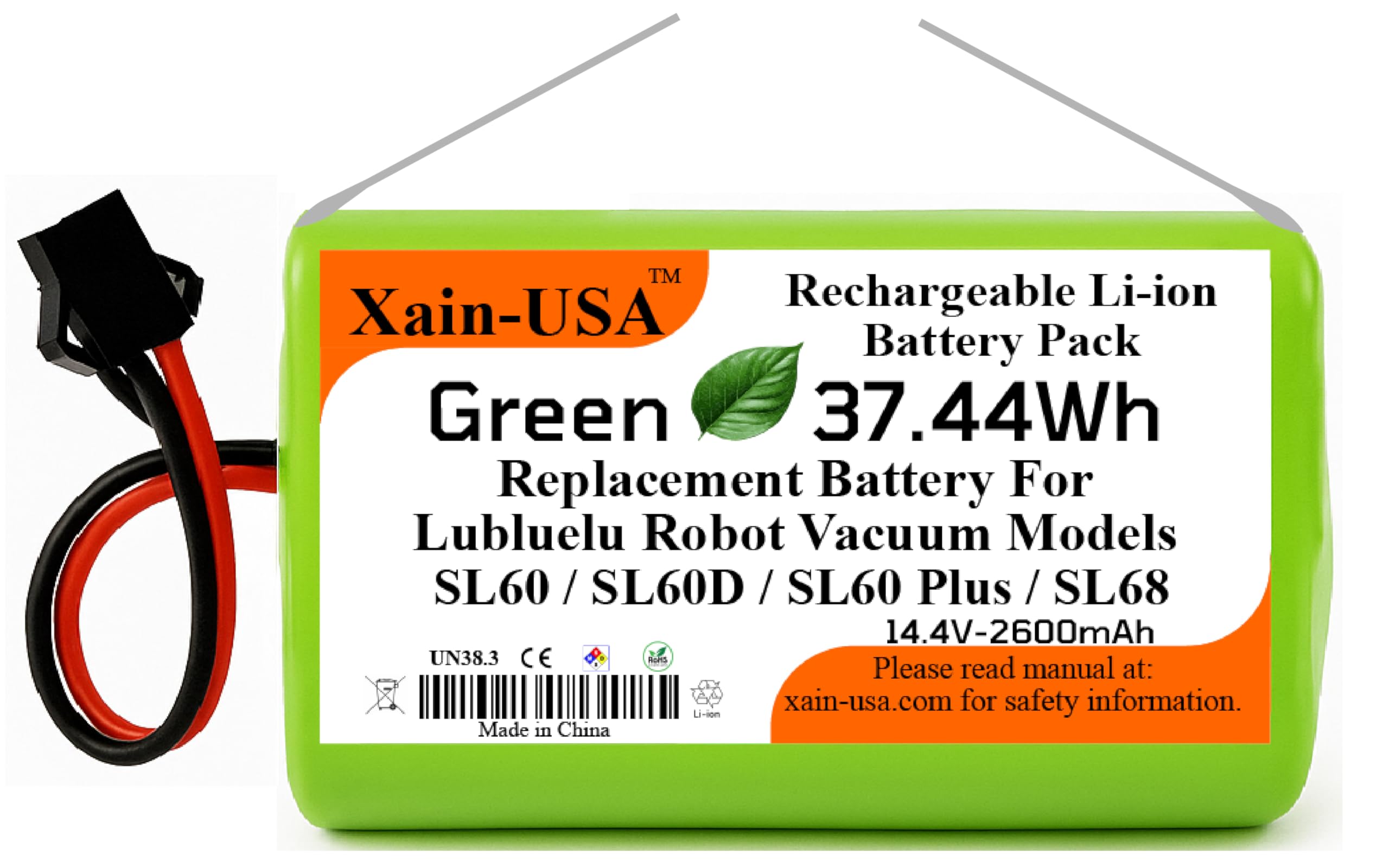 Amazon.com: Xain-USA Replacement Battery for Lubluelu SL60, SL60D