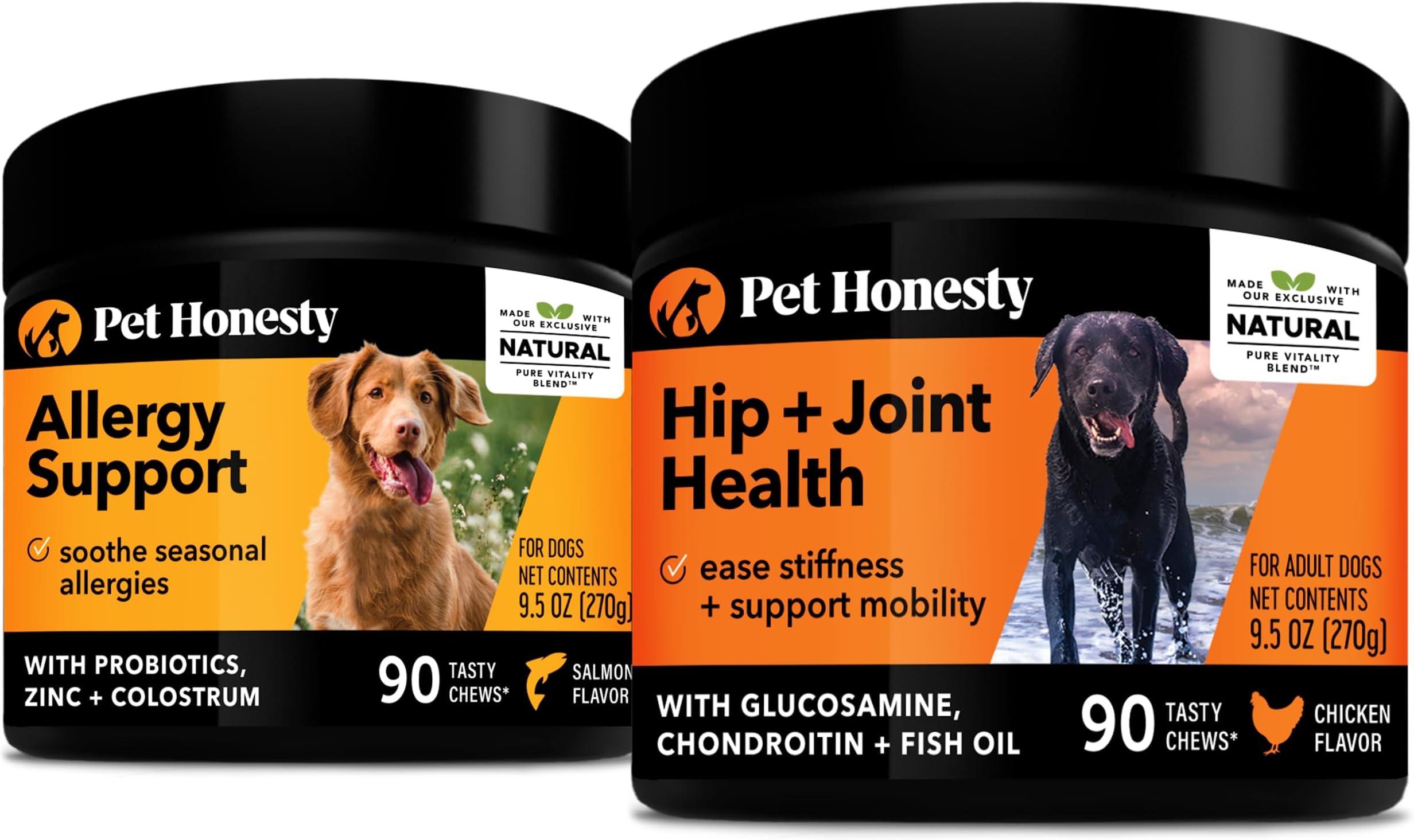PetHonesty Allergy Support + Hip & Joint Health Soft Chew