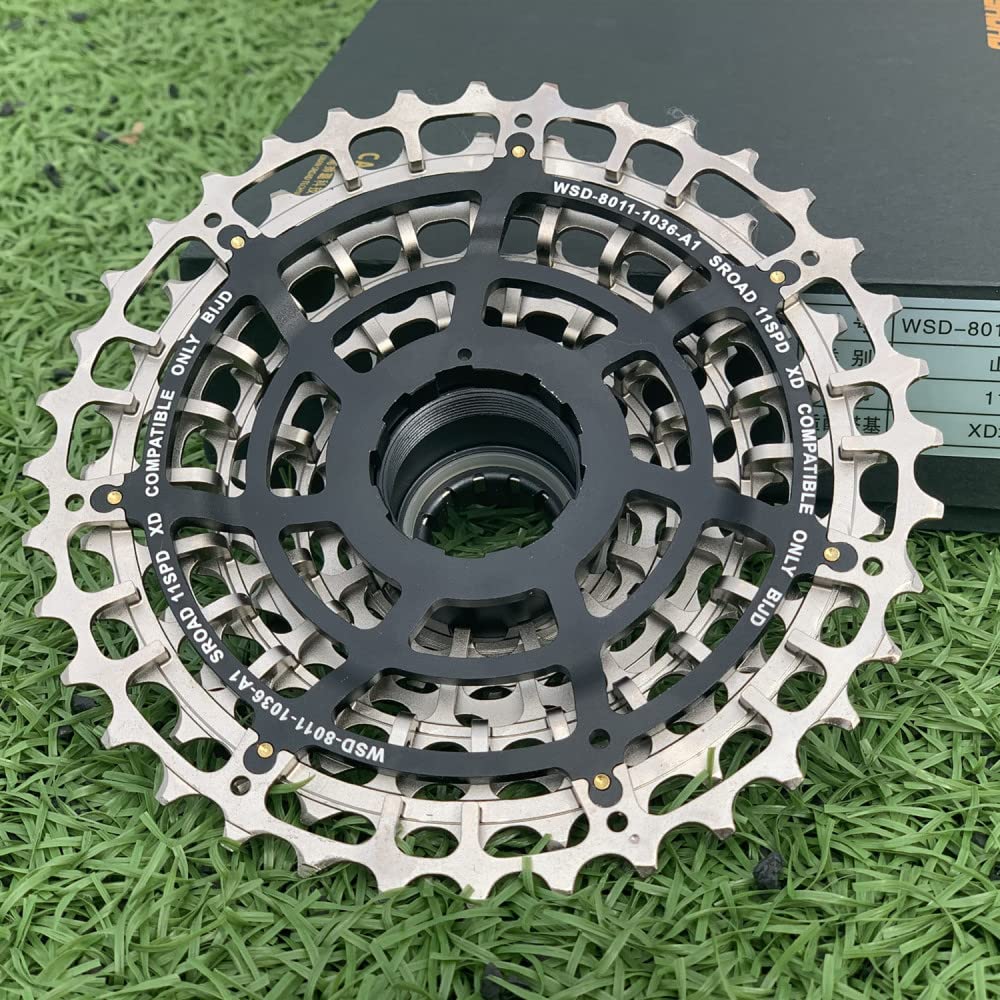 SROAD 11 s 10-36T 10-42T 11-42T 11 velocà MTB cassetta per bicicletta acciaio CNC bici ruota libera per SRAM XD Super Light CNC Made 261g  18