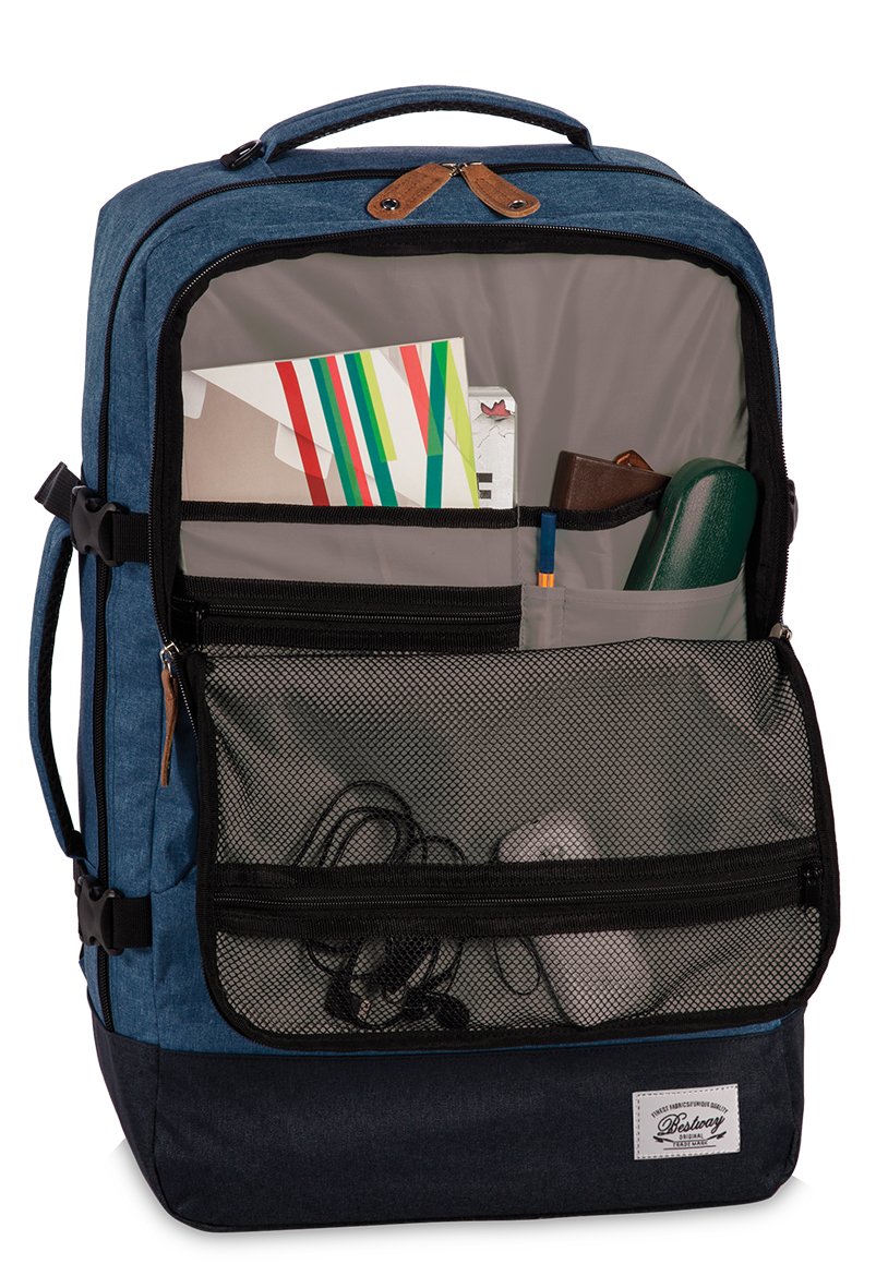 Bestway Rucksack Handgepäck IATA 40223 Retro (Grey)
