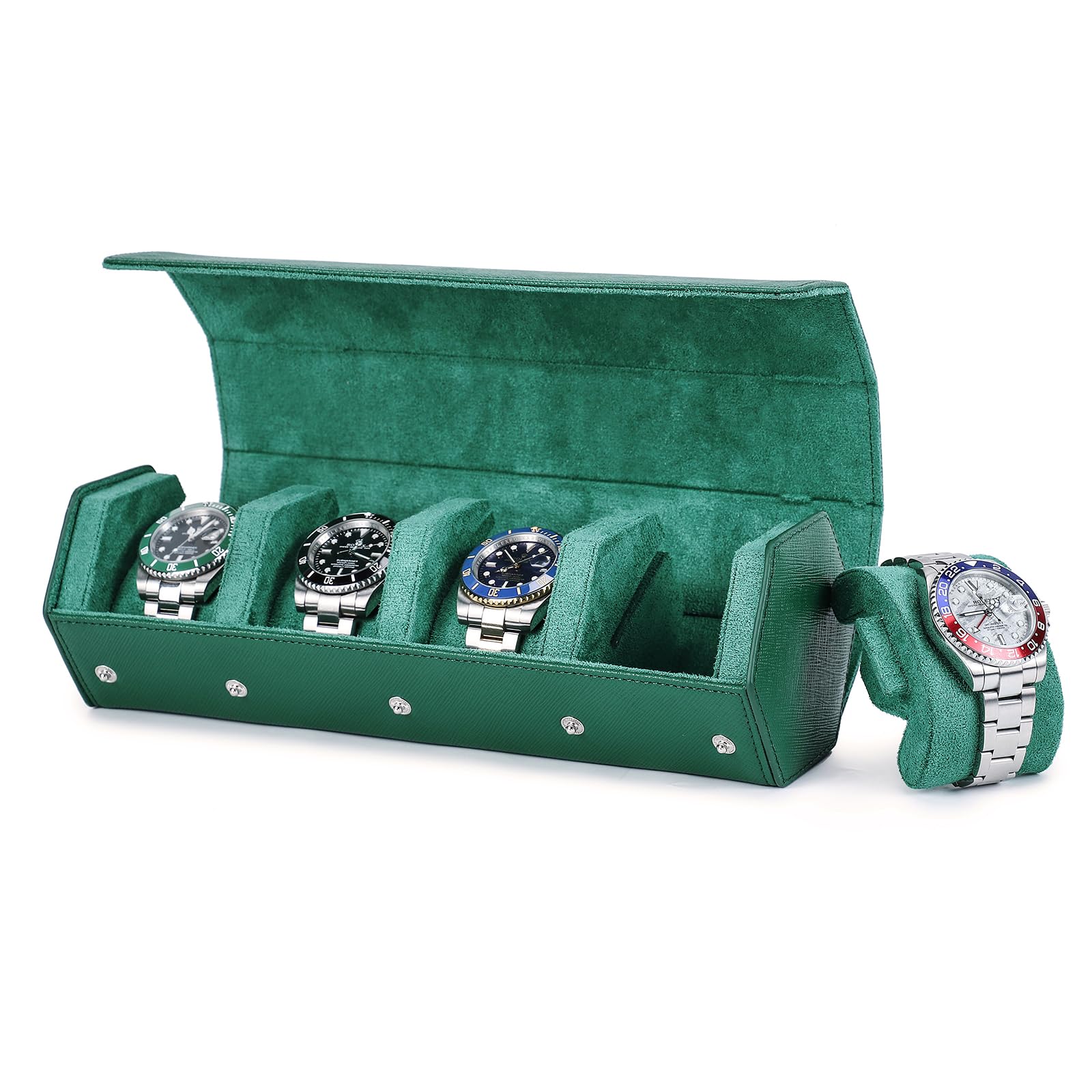 Amazon.co.jp: Contact's family 腕時計ロール 4本用 六角型レトロ