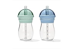 OXO Tot Transitions Straw Cup 9 oz. - Opal and Dusk - 2 Pack