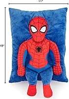 Vista 7 de Jay Franco Marvel Spiderman 3D Almohada de Abrazo - Súper Suave – Mide 15 Pulgadas (Producto Oficial de Marvel)