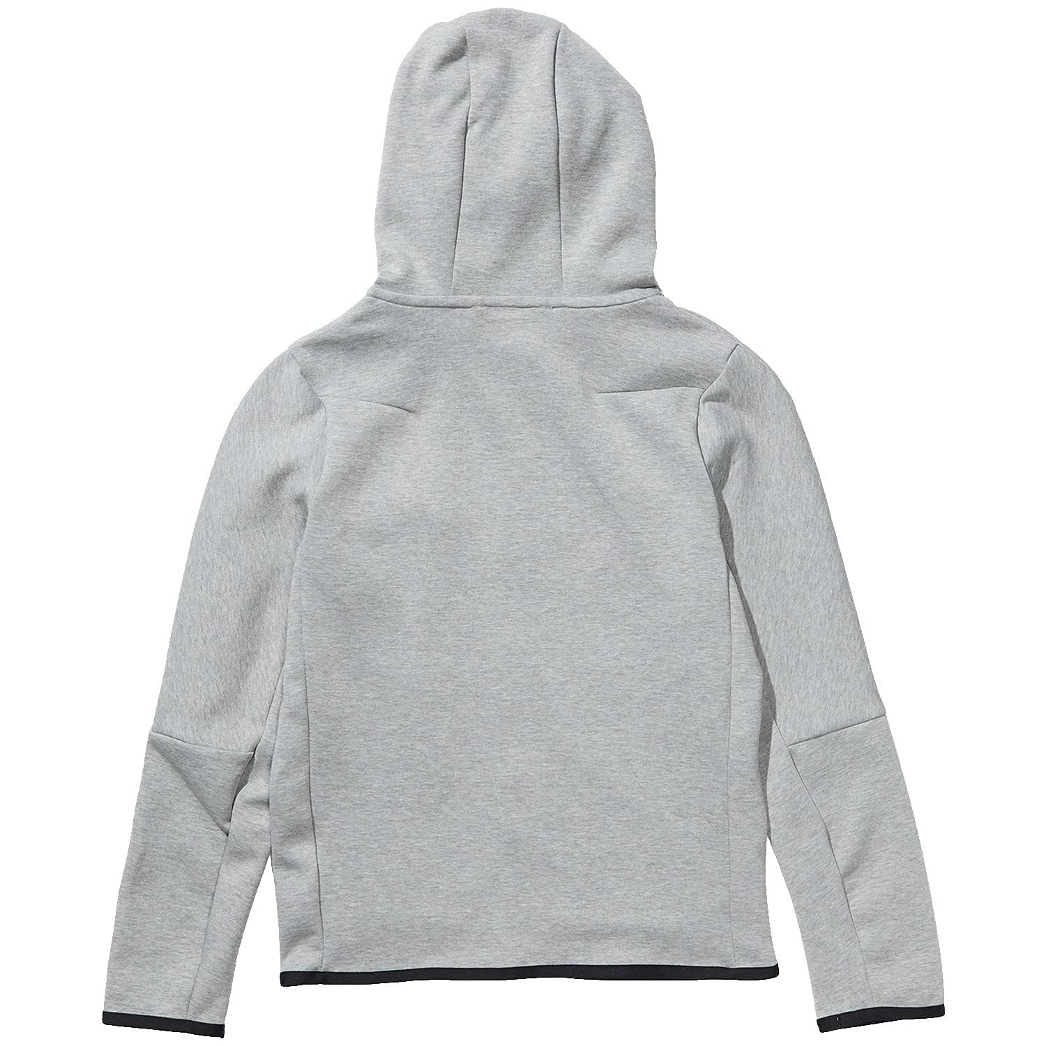 Nike Bluza chłopięca B Nsw Tch Flc Fz szary Dk Grey Heather/(Black) S