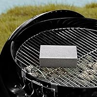 Vista 2 de Piedra pómez de limpieza – Bloque de ladrillos de mango resistente, limpiador de parrilla y fregador de plancha para condimento plano que no raya