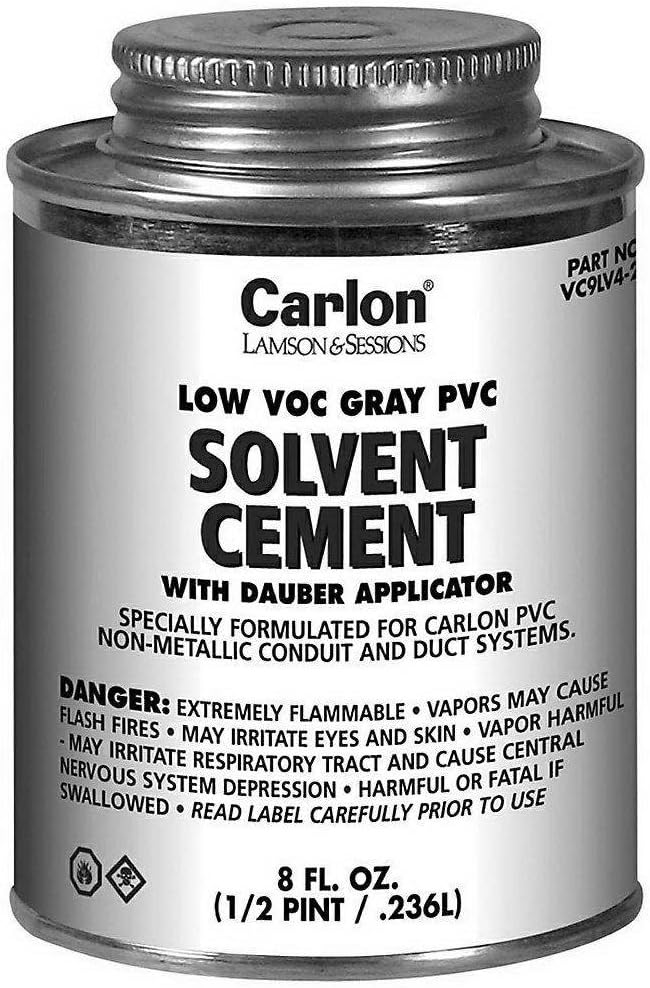 Thomas & BETTS VC9LV4-24 Pvc Sealers & Cement, 8 Oz, pint, Gray, Liquid