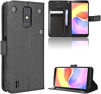 Vista 71 de Case for Honor X7a - Funda de piel sintética con tapa para Honor X7a RKY-LX2, color marrón