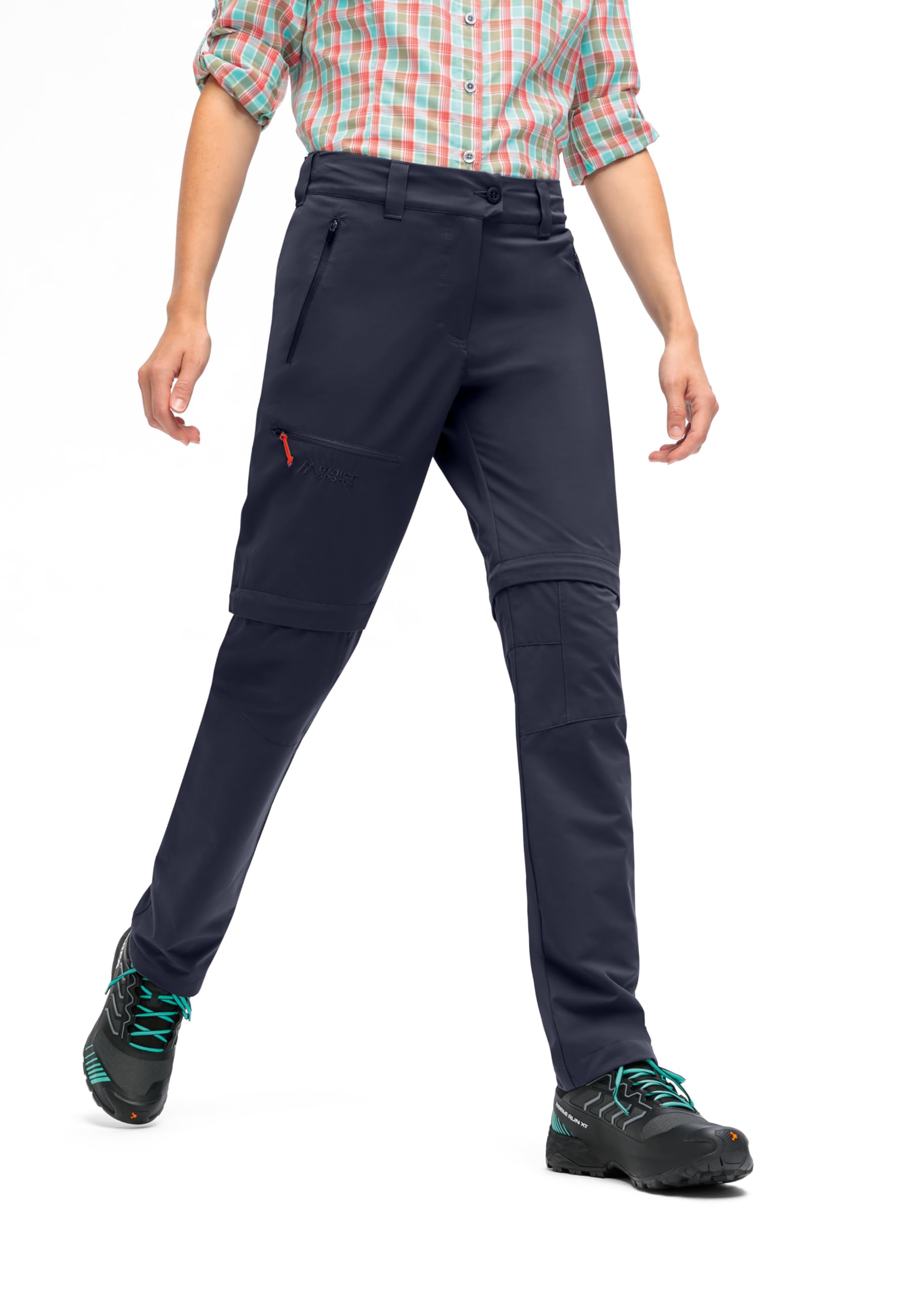 Maier Sports Nata Zip Loop - Spodnie turystyczne Kobiety