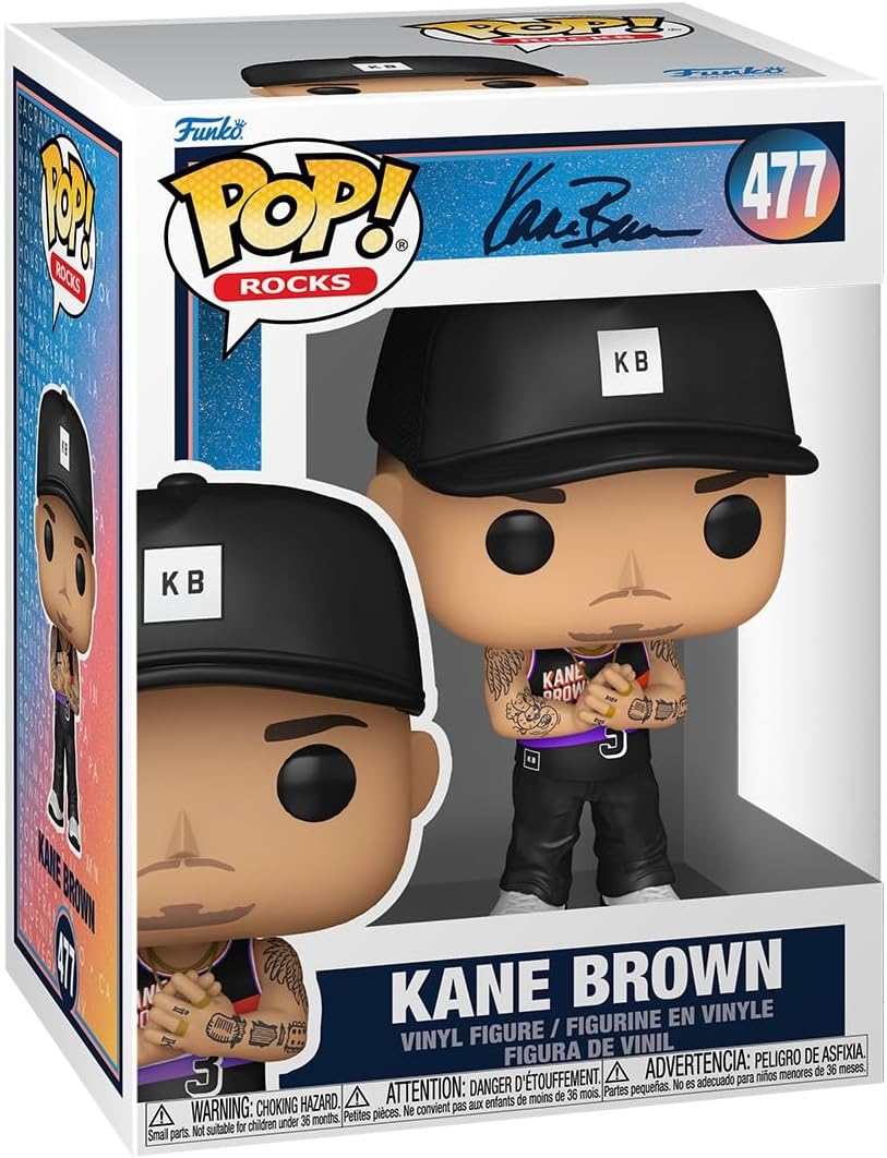 Funko Pop! Rocks: Kane Brown - Collectable Vinyl Figure - Gift Idea - Official Merchandise - Toys for Kids & Adults - Music Fans - Model Figure for Collectors and Display