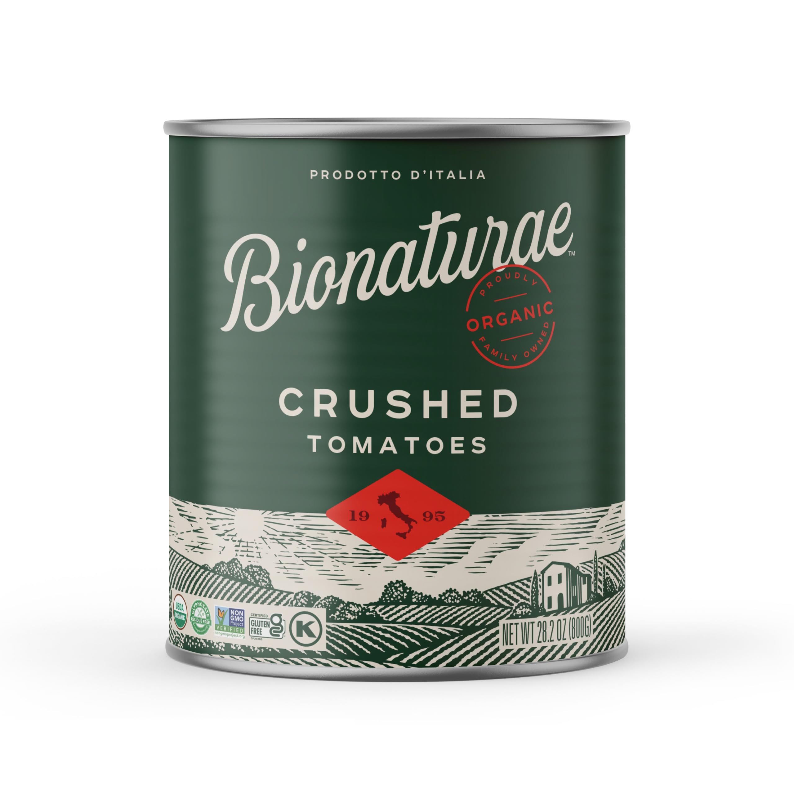 Bionaturae Tomatoes - Organic - Crushed - 28.2 Oz - Case Of 12
