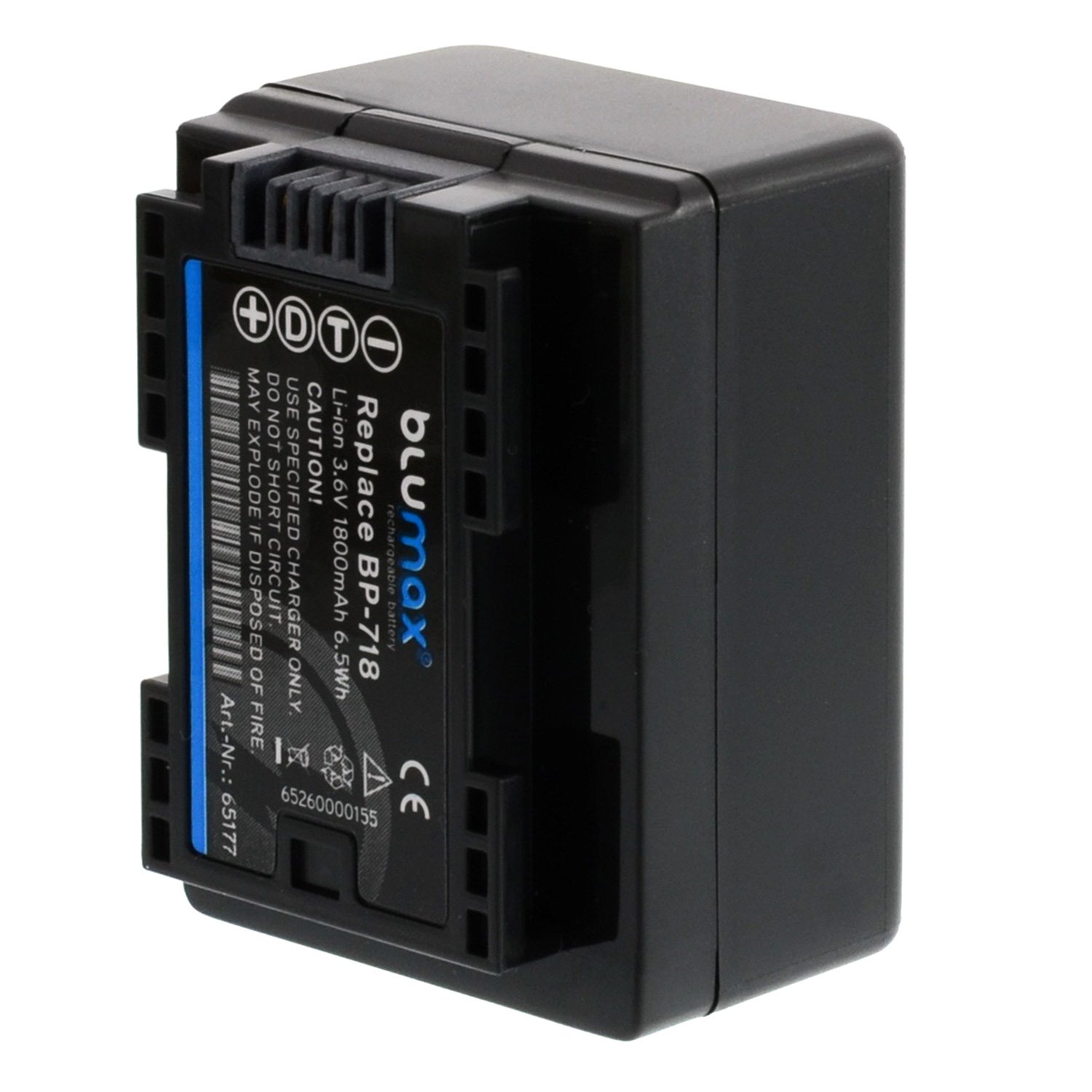 Blumax BP-718 Akku kompatibel mit BP-709, BP-718, BP-727, BP709, BP727 1800mAh 3,6V 6,5Wh